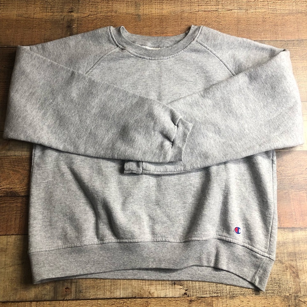 Vintage 90s Champion Logo Raglan Sweatshirt Women's Size Large